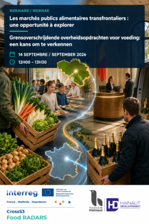Grensoverschrijdende overheidsopdrachten voor voeding: een kans die u niet mag missen!(webinar)