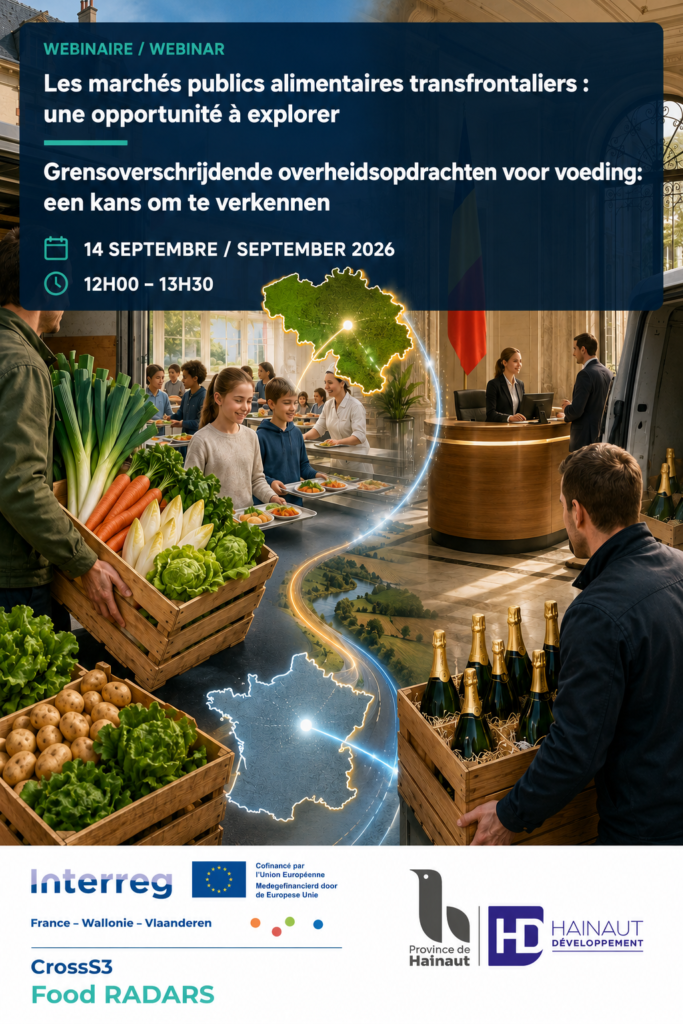 Les marchés publics alimentaires transfrontaliers : une opportunité à saisir! (webinaire)